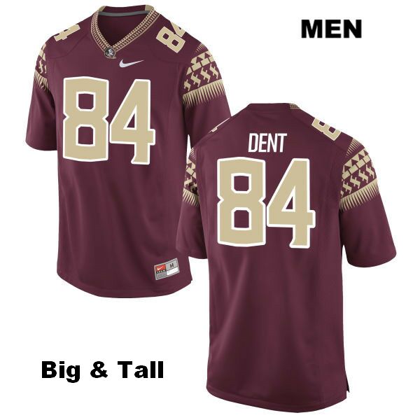 Men's NCAA Nike Florida State Seminoles #84 Adarius Dent College Big & Tall Red Stitched Authentic Football Jersey SAY4069SM